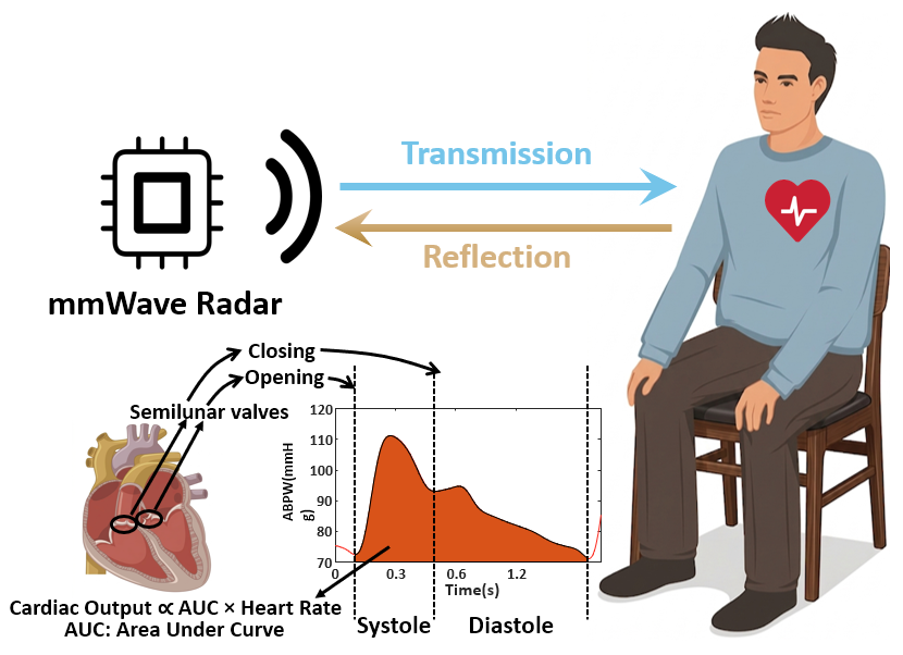 Contactless Arterial Blood Pressure Waveform Monitoring with mmWave Radar preview